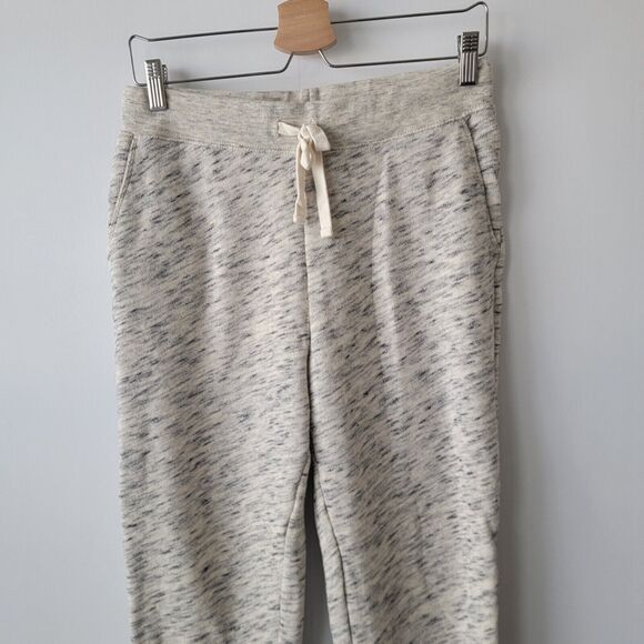 j crew AT807 womens Vintage cotton terry jogger pant size S in speckle - Picture 3 of 9